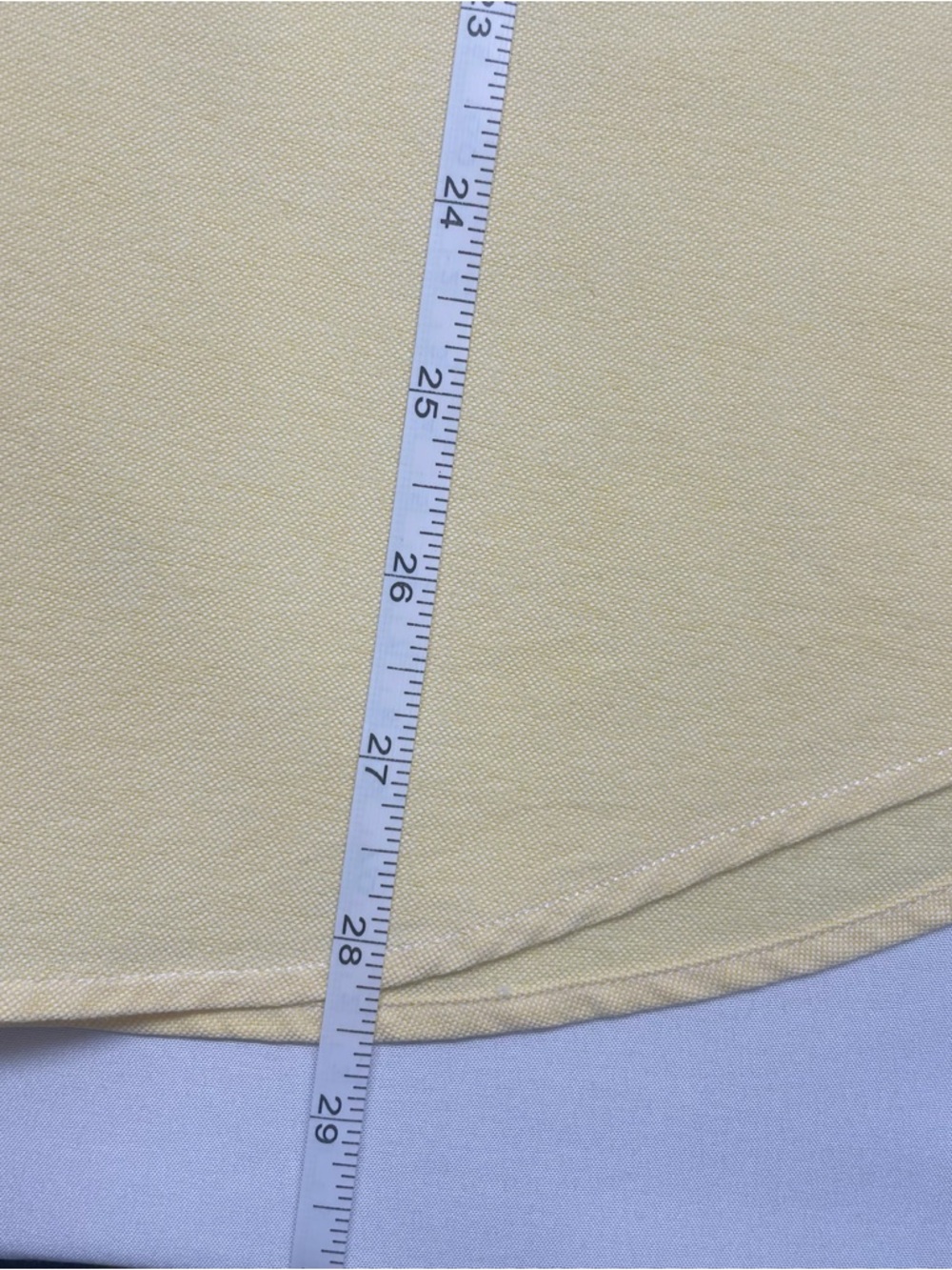 Ralph Lauren Women’s Classic Fit Light Yellow Button-Down Oxford Shirt size 16 - Picture 7 of 11